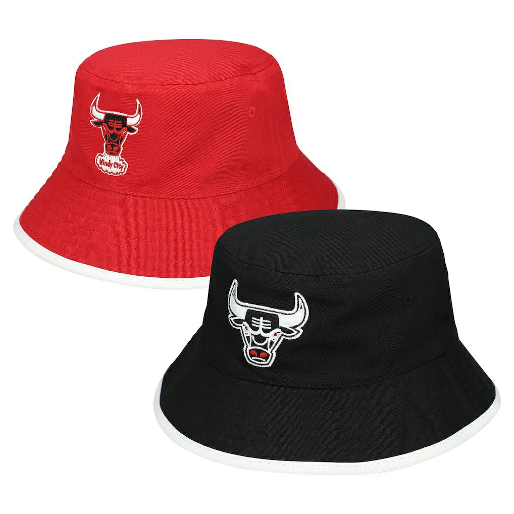 Chicago Bulls Flip It Reversible Bucket Hat - Black/Red on sale