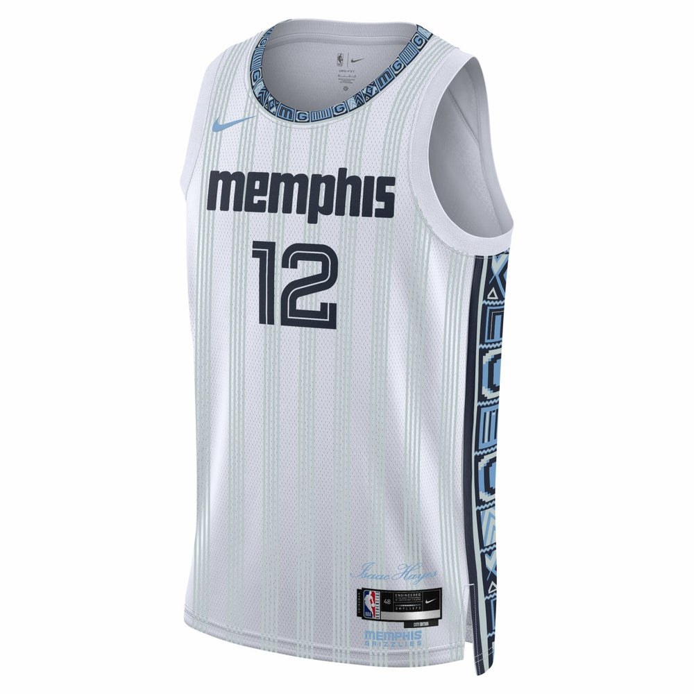 Ja Morant Memphis Grizzlies Unisex 2025/26 Swingman Jersey - White - City Edition on sale