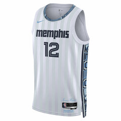 Ja Morant Memphis Grizzlies Unisex 2025/26 Swingman Jersey - White - City Edition on sale