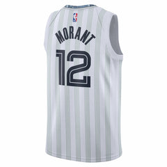 Ja Morant Memphis Grizzlies Unisex 2025/26 Swingman Jersey - White - City Edition on sale