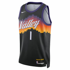 Devin Booker Phoenix Suns Unisex 2025/26 Swingman Jersey - Black - City Edition for sale