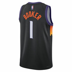Devin Booker Phoenix Suns Unisex 2025/26 Swingman Jersey - Black - City Edition for sale