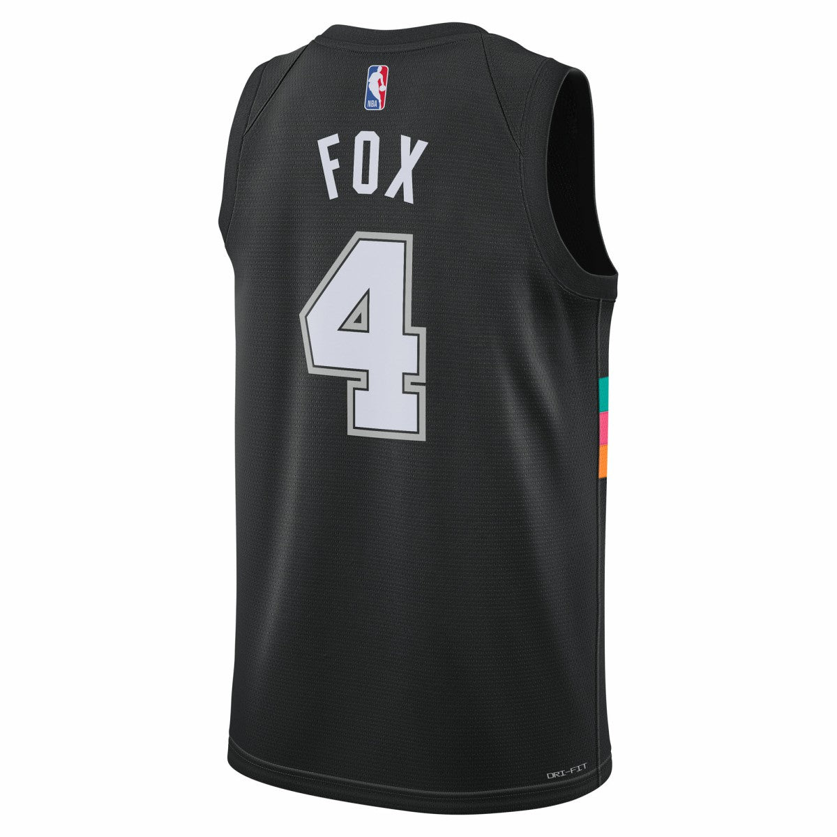 De'Aaron Fox San Antonio Spurs Unisex 2025/26 Swingman Jersey - Black - City Edition cheap