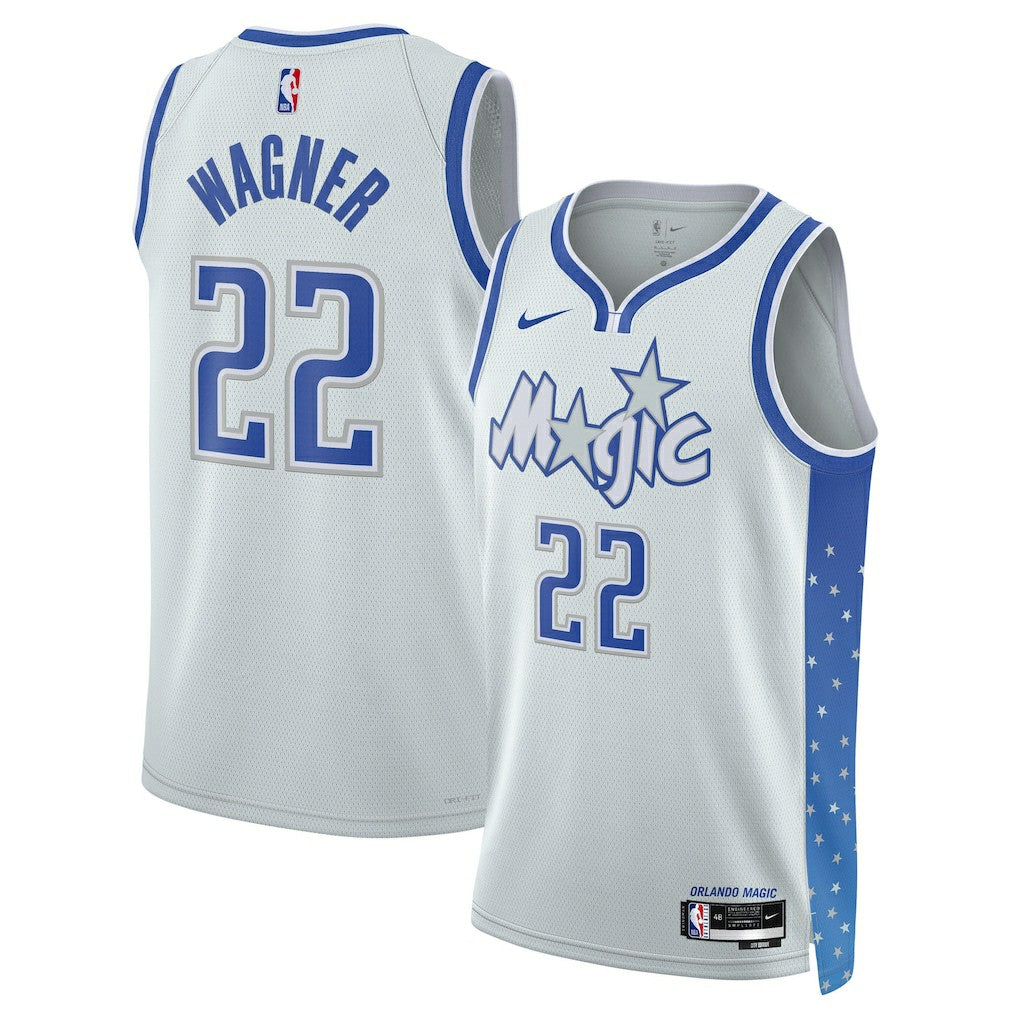Franz Wagner Orlando Magic Unisex 2025/26 Swingman Jersey - Silver - City Edition sale