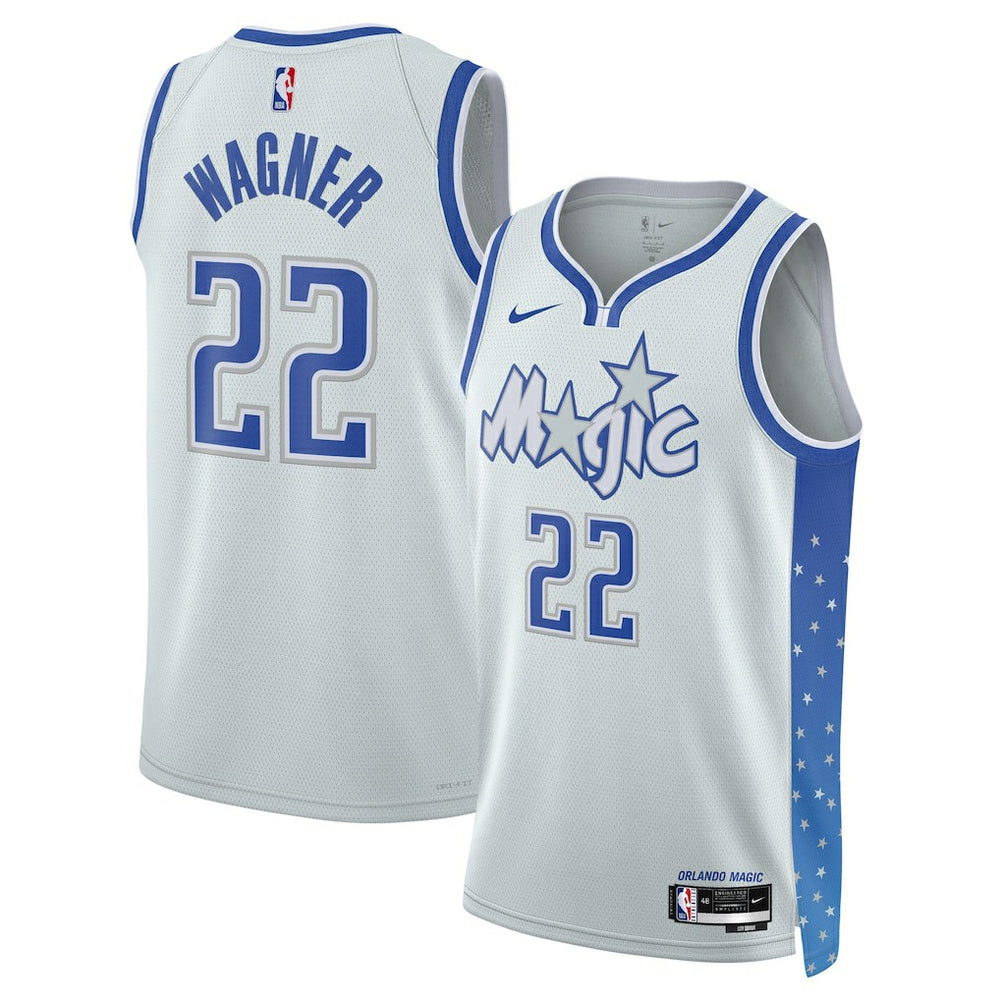 Franz Wagner Orlando Magic Unisex 2025/26 Swingman Jersey - Silver - City Edition sale