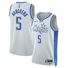 Paolo Banchero Orlando Magic Unisex 2025/26 Swingman Jersey - Silver - City Edition discount