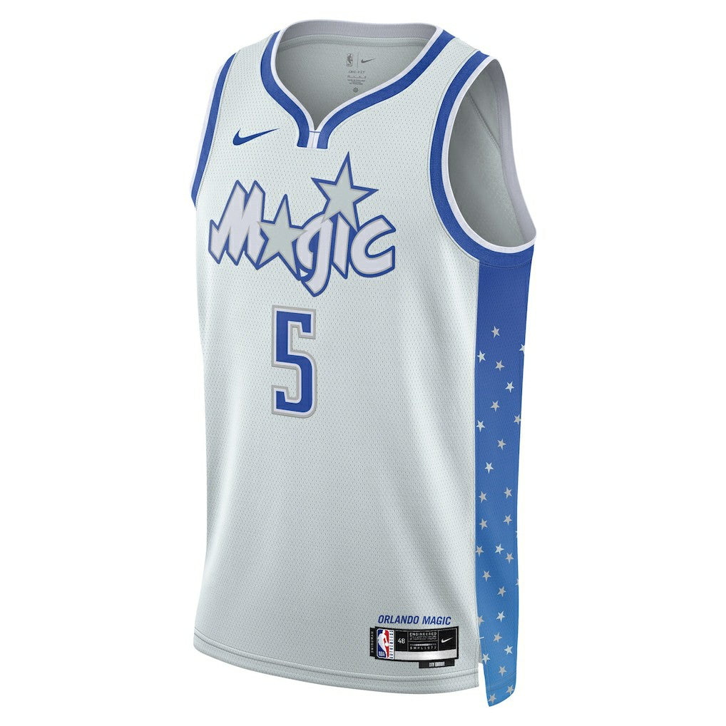 Paolo Banchero Orlando Magic Unisex 2025/26 Swingman Jersey - Silver - City Edition discount