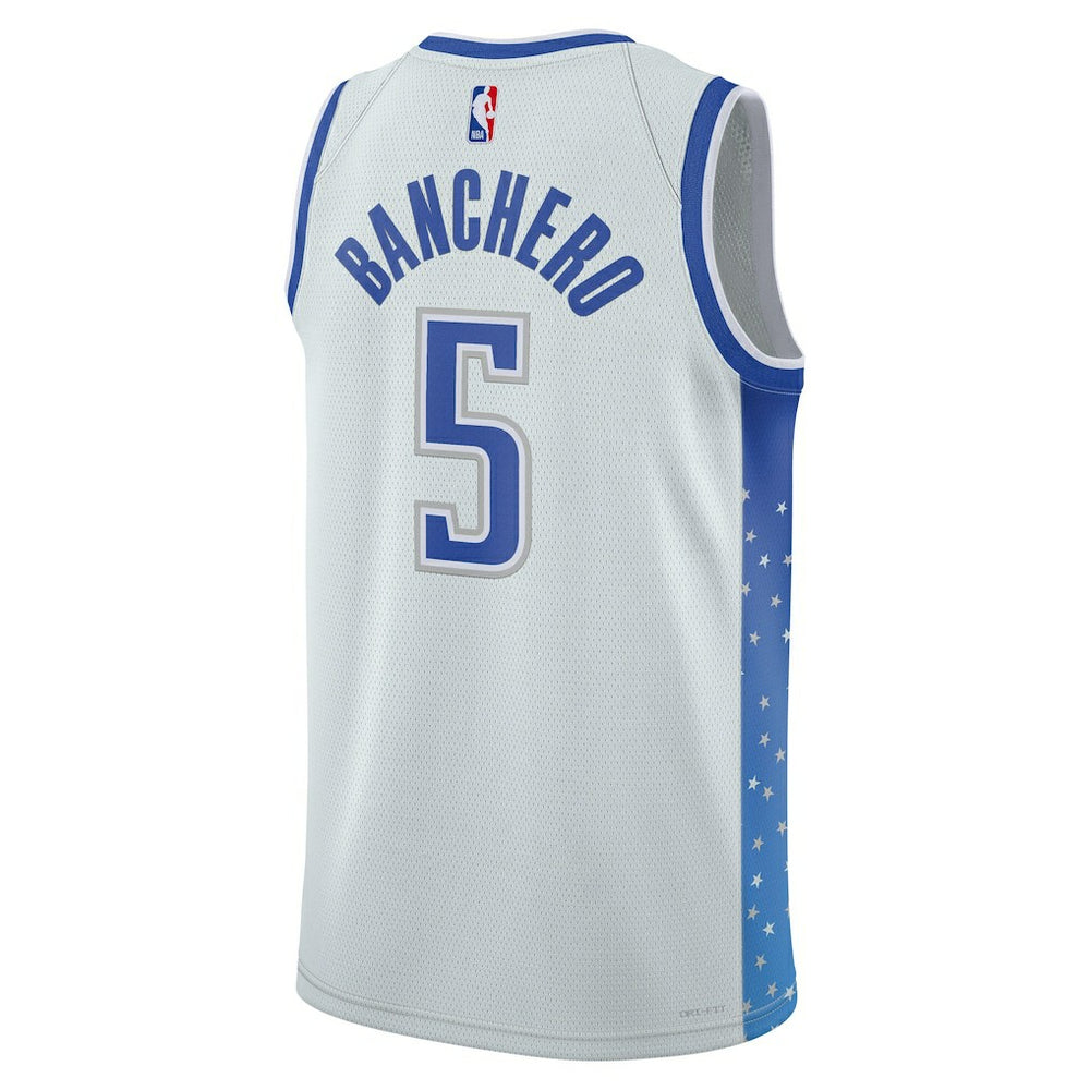 Paolo Banchero Orlando Magic Unisex 2025/26 Swingman Jersey - Silver - City Edition discount