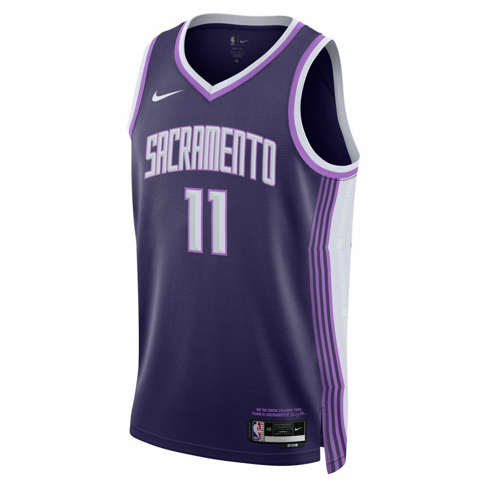 Domantas Sabonis Sacramento Kings Unisex 2025/26 Swingman Jersey - Purple - City Edition outlet