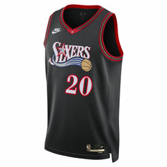 Jared McCain Philadelphia 76ers Unisex Swingman Jersey - Classic Edition - Black cheap