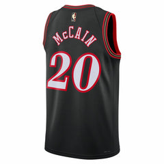 Jared McCain Philadelphia 76ers Unisex Swingman Jersey - Classic Edition - Black cheap