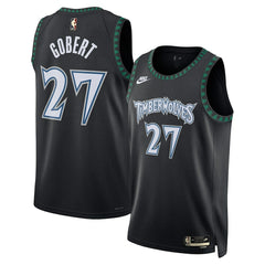 Rudy Gobert Minnesota Timberwolves Unisex Swingman Jersey - Classic Edition - Black on sale