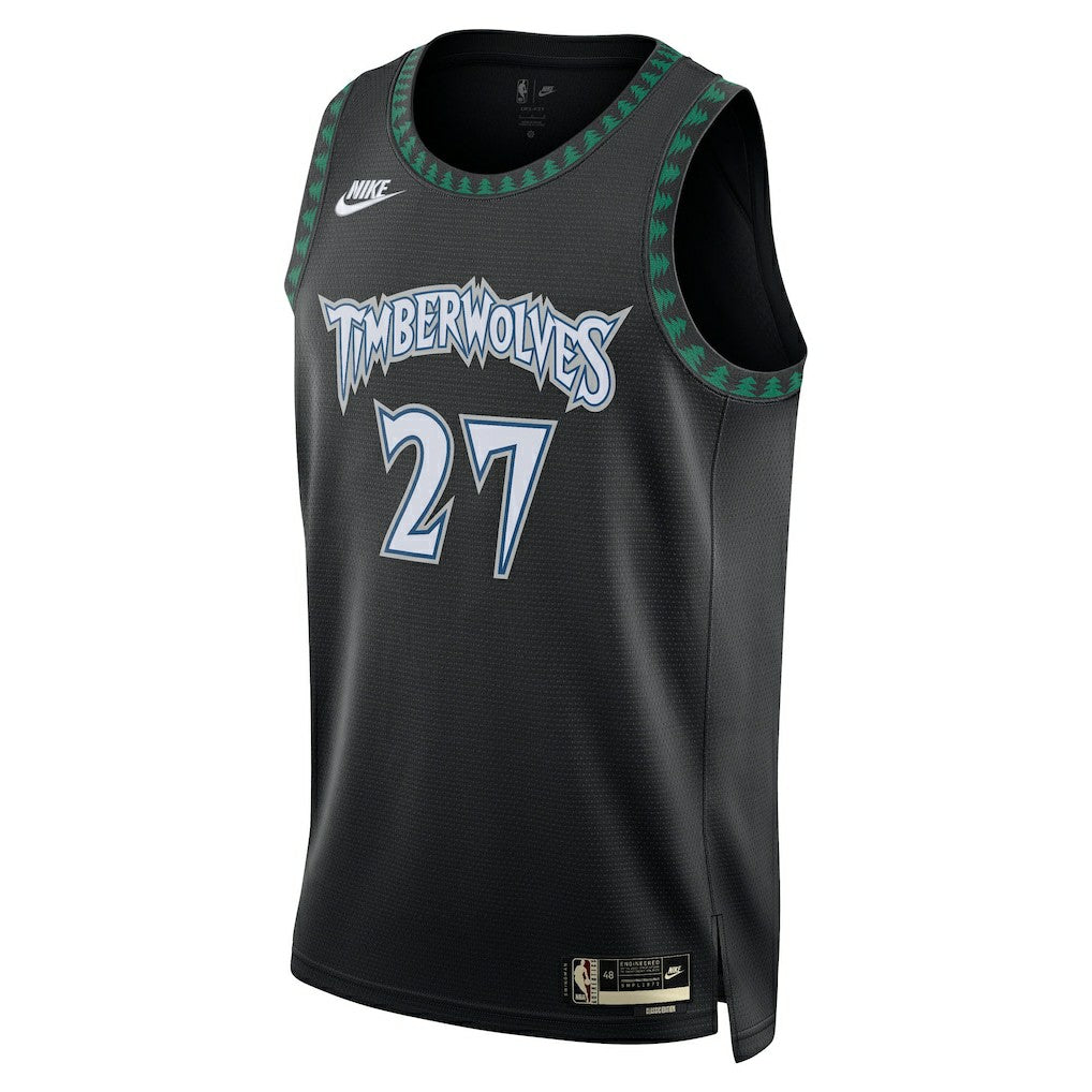 Rudy Gobert Minnesota Timberwolves Unisex Swingman Jersey - Classic Edition - Black on sale