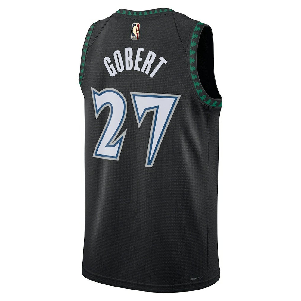 Rudy Gobert Minnesota Timberwolves Unisex Swingman Jersey - Classic Edition - Black on sale