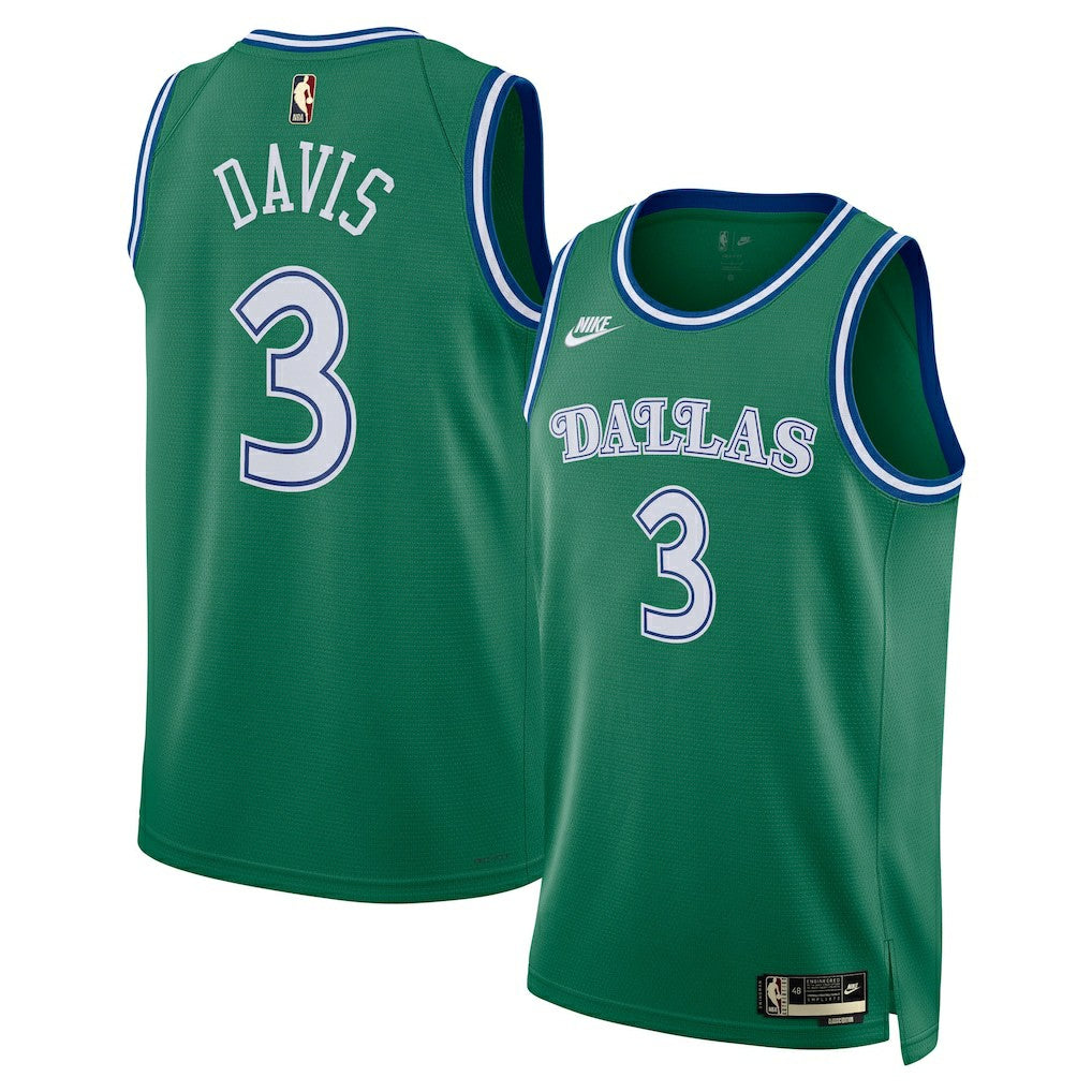Anthony Davis Dallas Mavericks Unisex Swingman Jersey sale - Classic Editi- Green on sale