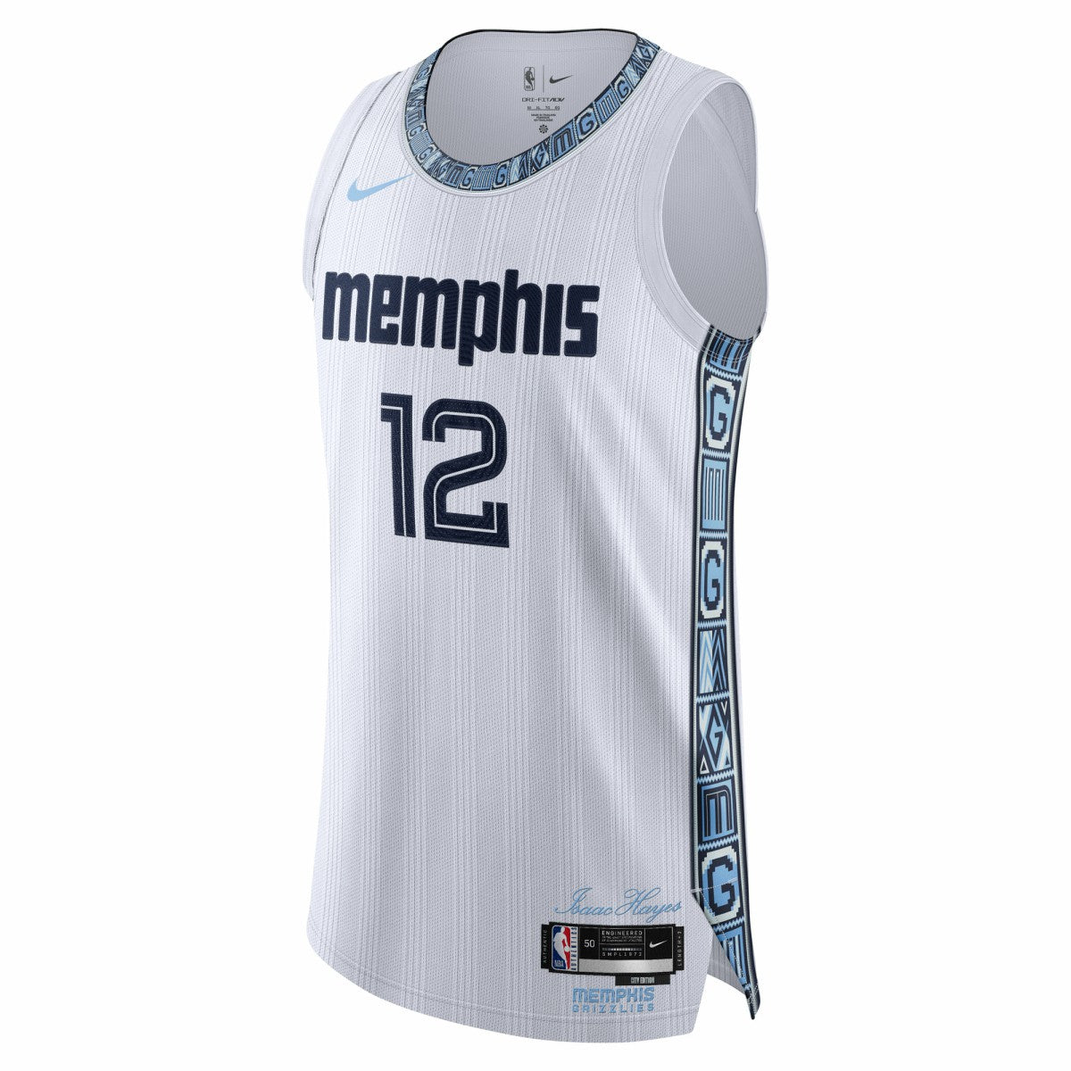 Ja Morant Memphis Grizzlies Unisex 2025/26 Authentic Jersey - City Edition - White sale
