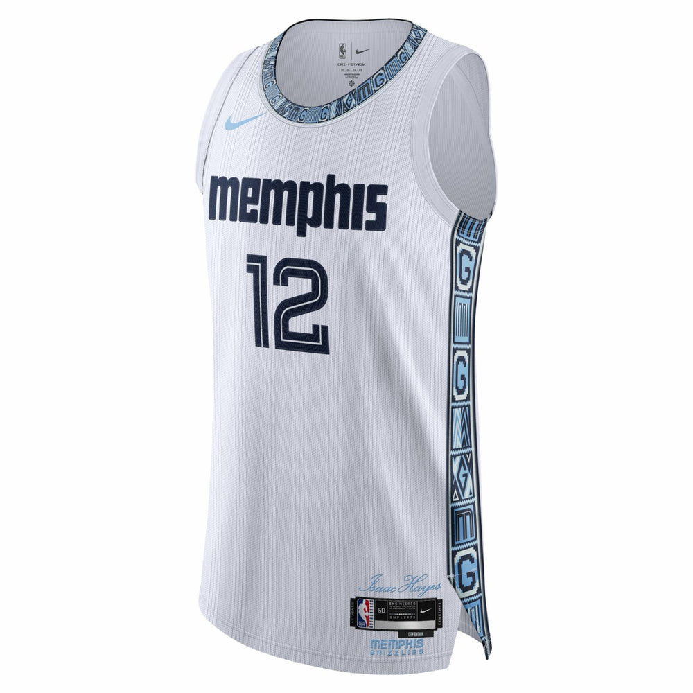 Ja Morant Memphis Grizzlies Unisex 2025/26 Authentic Jersey - City Edition - White sale