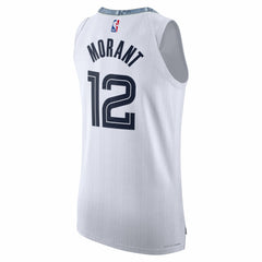 Ja Morant Memphis Grizzlies Unisex 2025/26 Authentic Jersey - City Edition - White sale