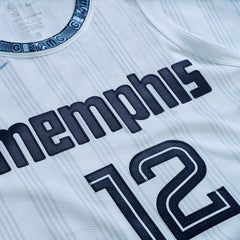 Ja Morant Memphis Grizzlies Unisex 2025/26 Authentic Jersey - City Edition - White sale