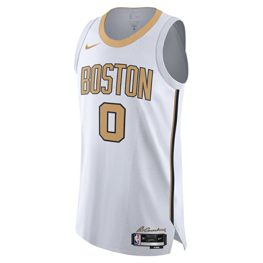 Jayson Tatum Boston Celtics Unisex 2025/26 Authentic Jersey - City Edition - White outlet