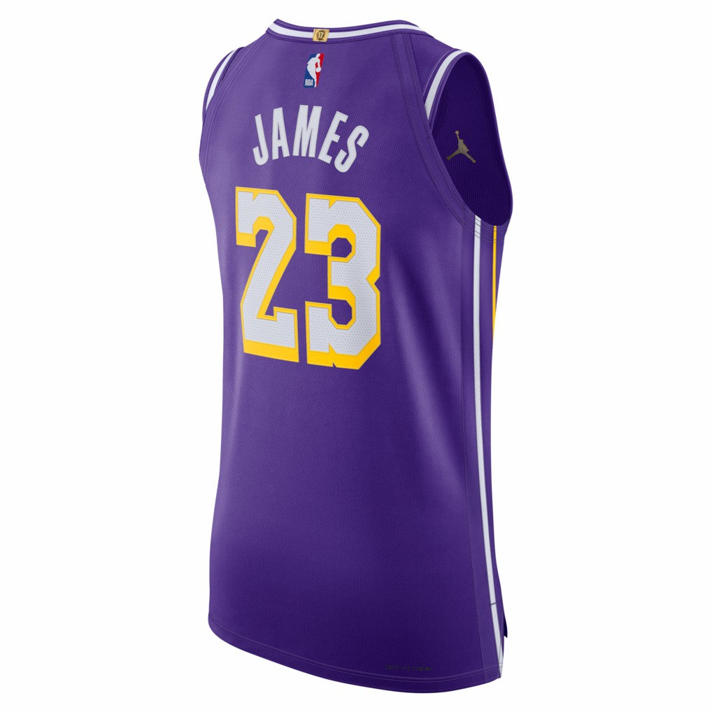 LeBron James Los Angeles Lakers Jordan Brand Unisex 2025/26 Authentic Jersey - Statement Edition - Purple discount