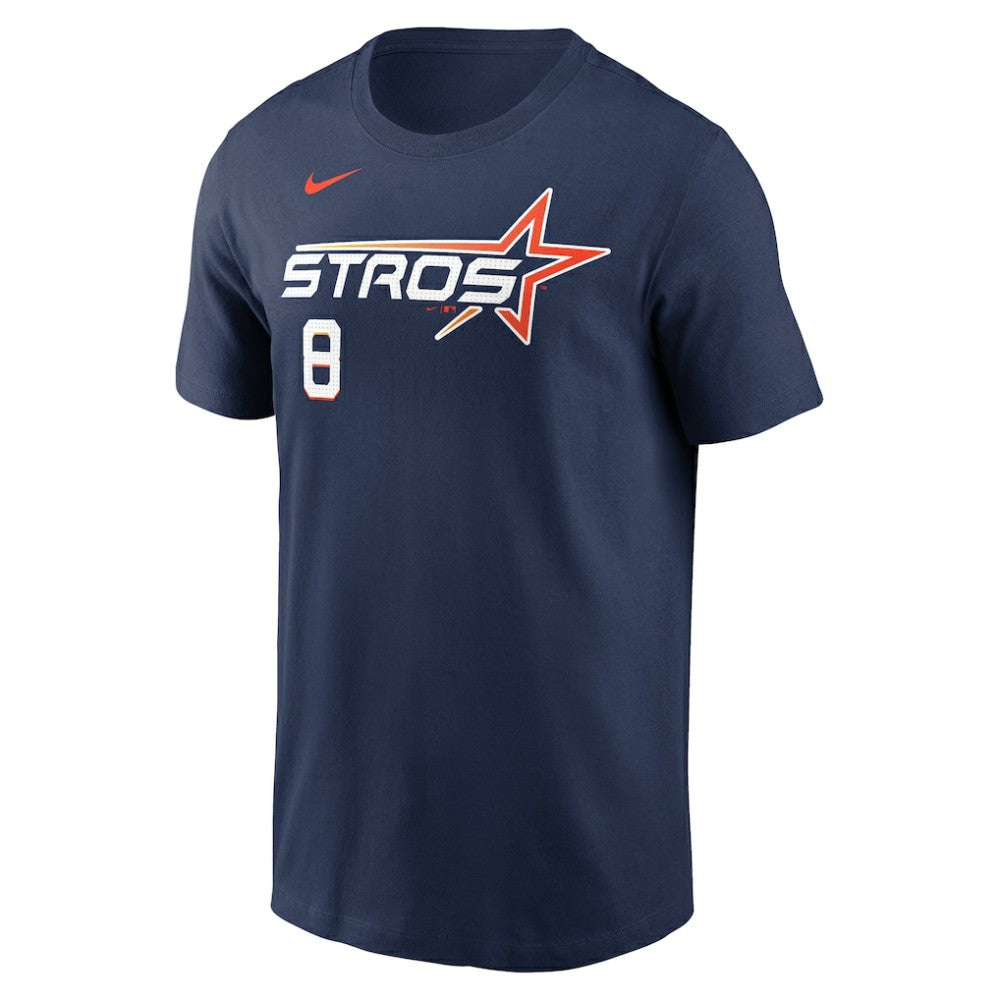 Christian Walker Houston Astros 2025 City Connect Fuse Name & Number T-Shirt Navy