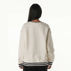 Dallas Cowboys The Wild Collective Women's Oversized Vintage French Terry Sweatshirt - Cream discount