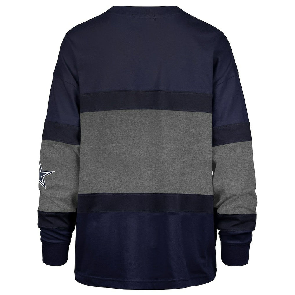 Dallas Cowboys '47 Women's Breezyway Archive Long Sleeve T-Shirt - Navy online