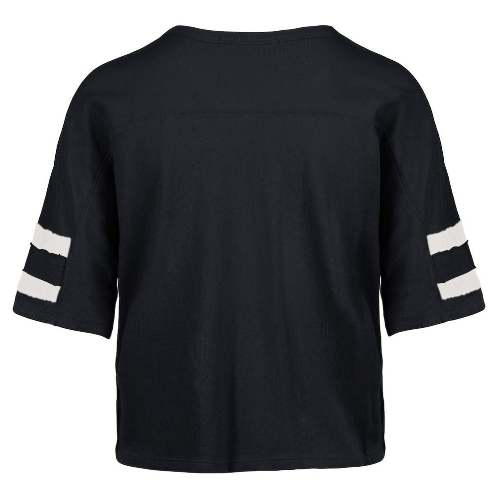 Dallas Cowboys '47 Women's Premier Scout Cropped V-Neck T-Shirt - Navy on sale
