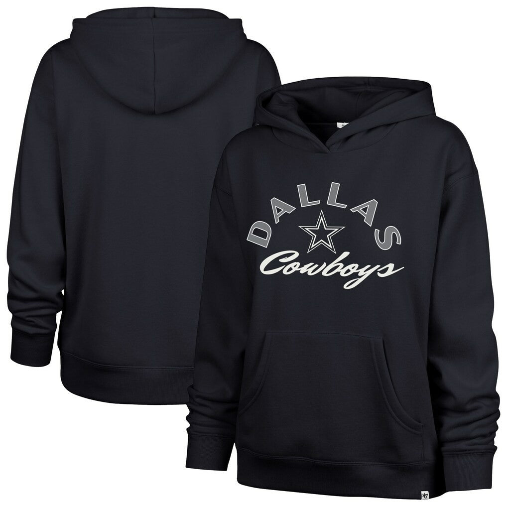 Dallas Cowboys '47 Women's Whirlwind Naomi Pullover Hoodie - Navy sale