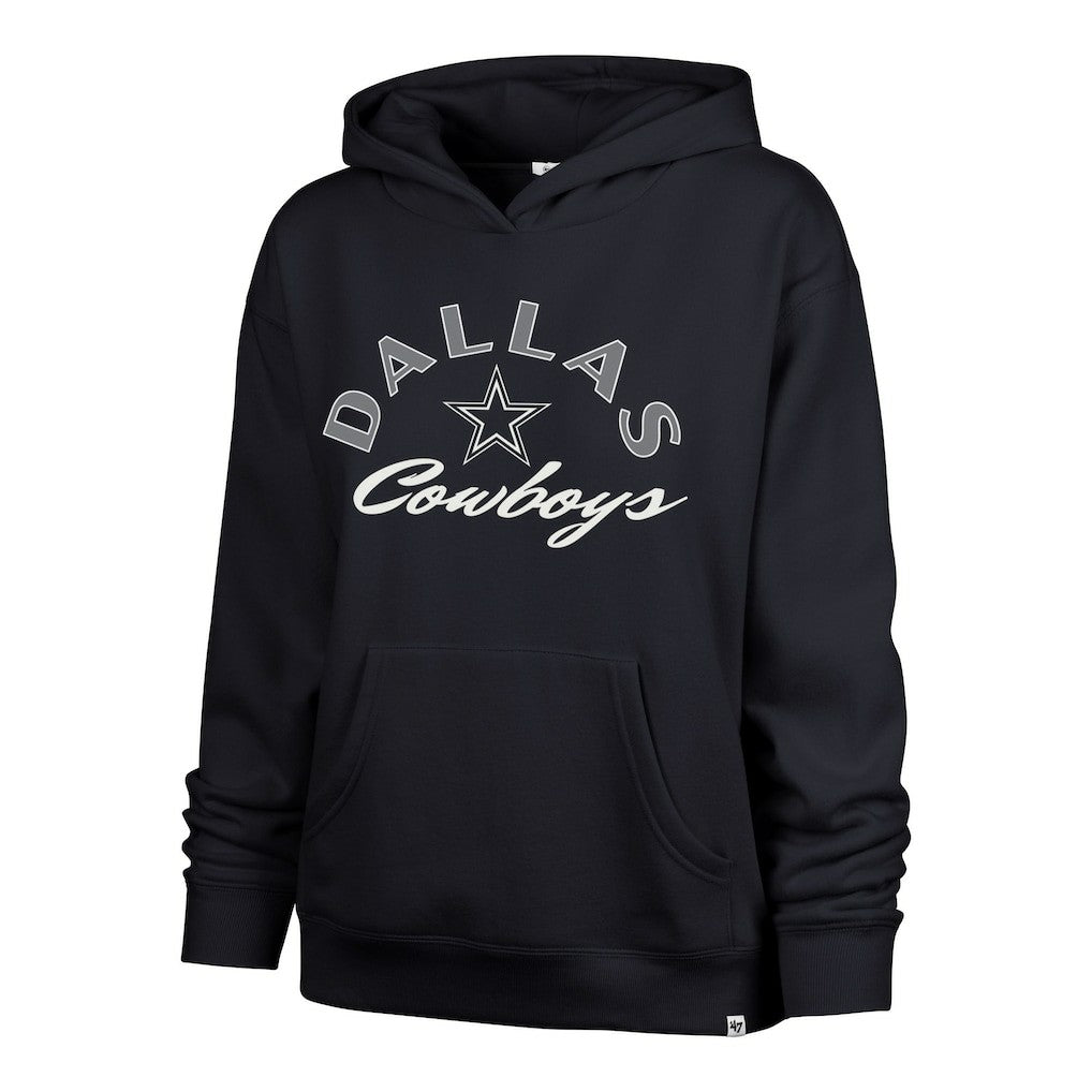 Dallas Cowboys '47 Women's Whirlwind Naomi Pullover Hoodie - Navy sale