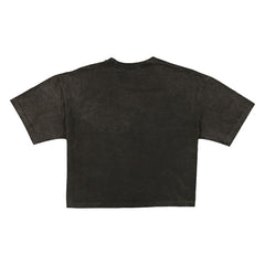 Dallas Cowboys New Era Women's Boxy Cropped Sport Night Mineral Wash T-Shirt - Black online