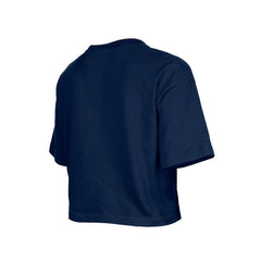 Dallas Cowboys New Era Girl's Flip Sequin Boxy T-Shirt - Navy discount