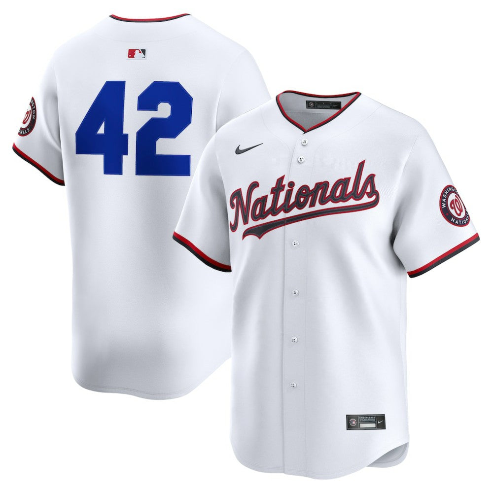 Washington Nationals Home 2025 Jackie Robinson Day Limited Jersey - White