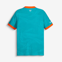 Miami Dolphins NFL Football x Football Fan Top - Aqua on sale