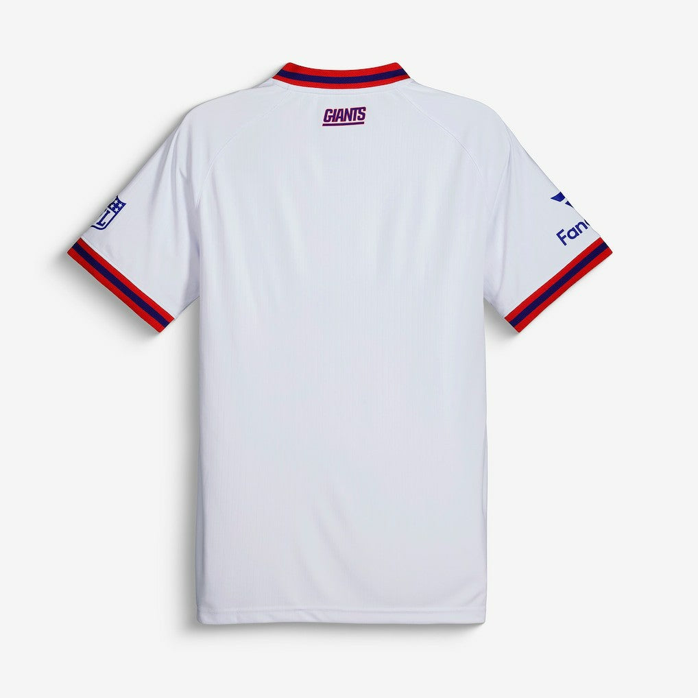 New York Giants NFL Football x Football V-Neck Fan Top - White on sale