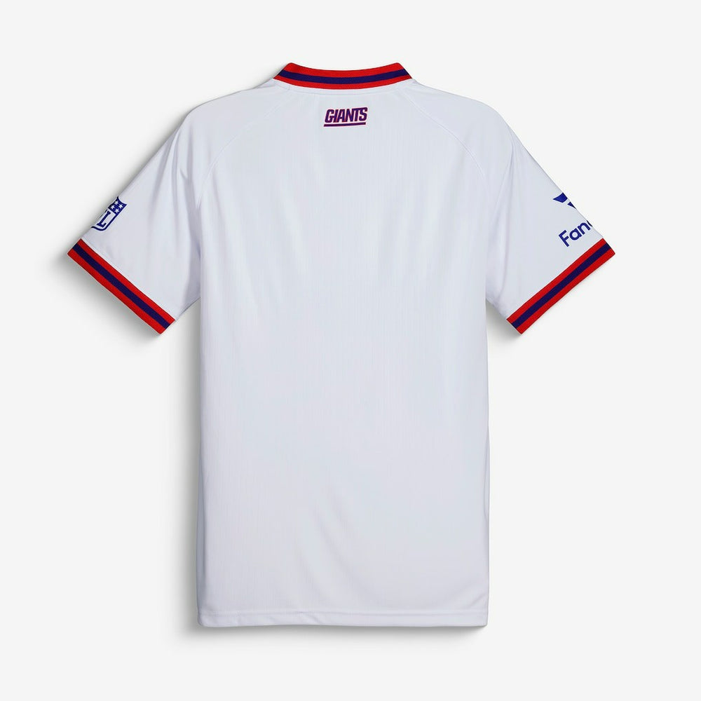 New York Giants NFL Football x Football V-Neck Fan Top - White on sale