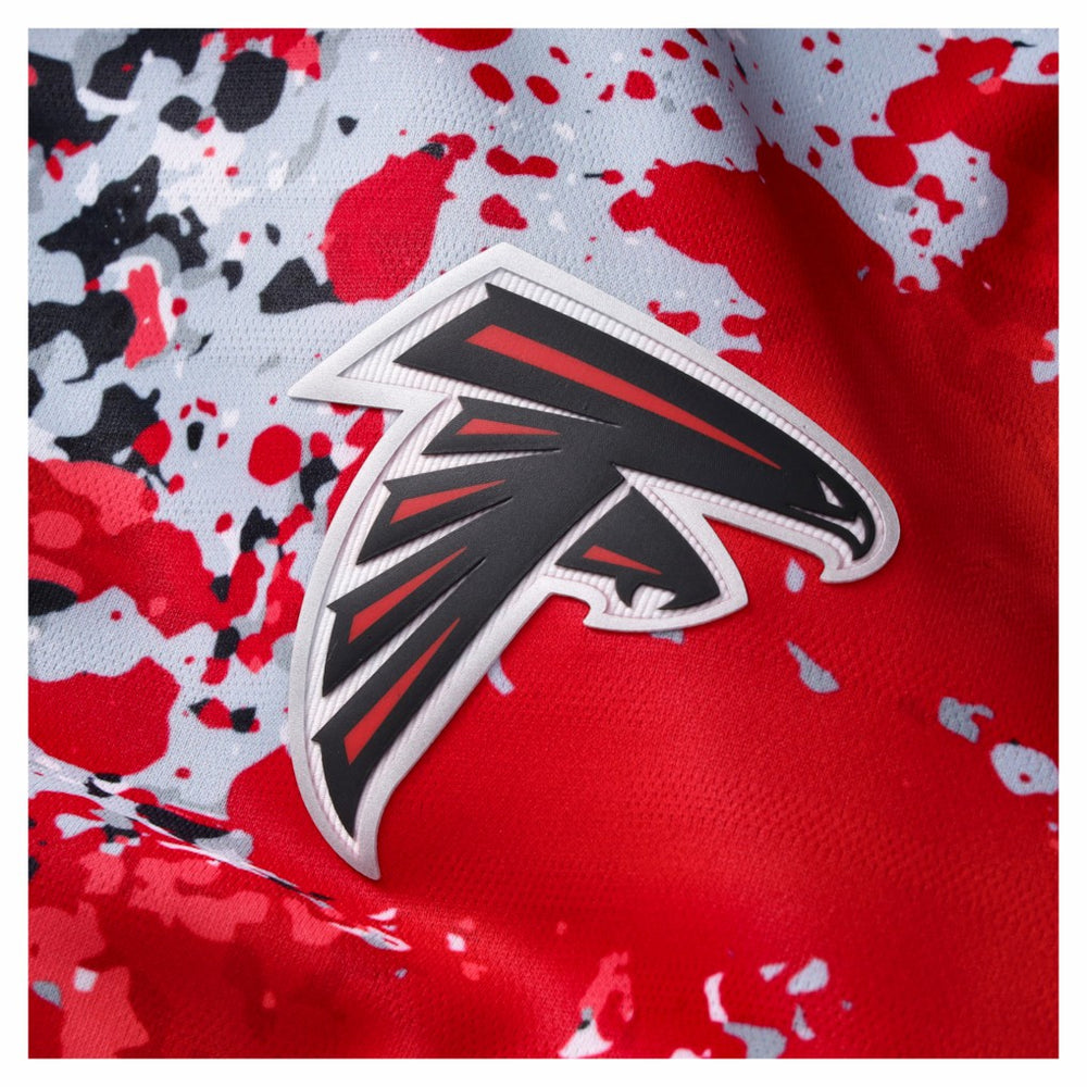 Atlanta Falcons NFL Football x Football Collared Fan Top - Black for sale