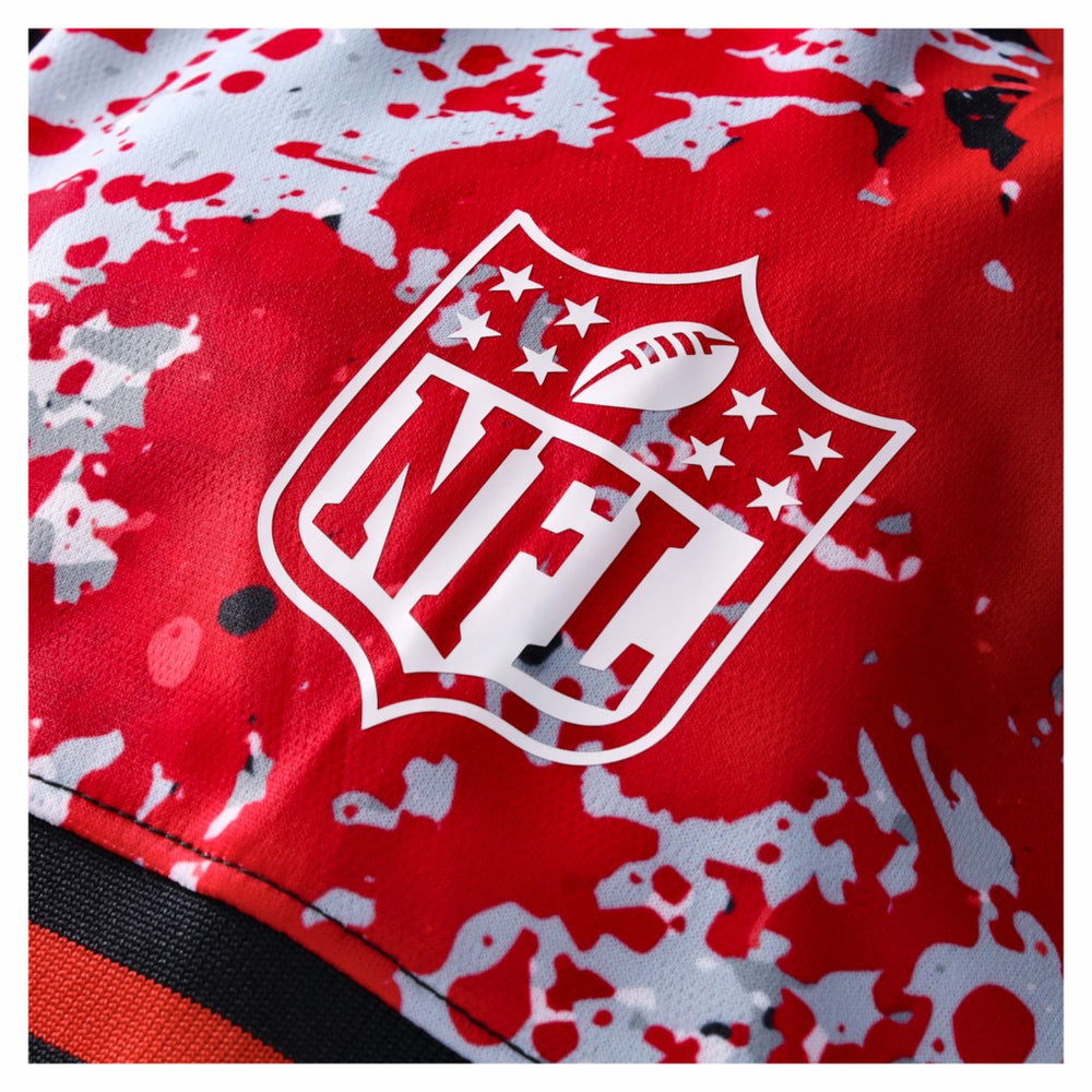 Atlanta Falcons NFL Football x Football Collared Fan Top - Black for sale