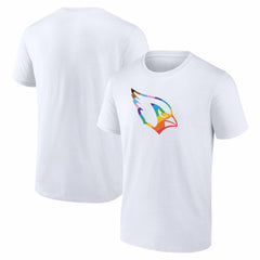 Arizona Cardinals Logo Pride T-Shirt - White sale