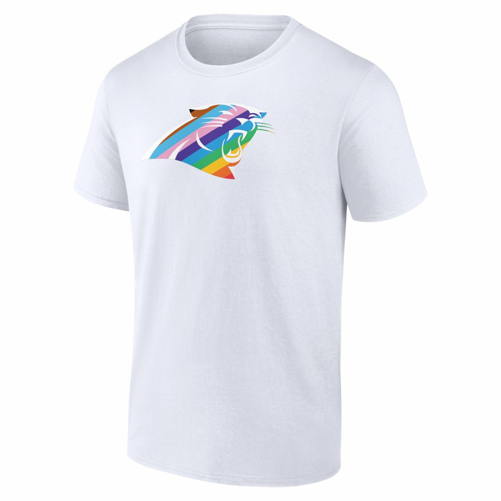 Carolina Panthers Logo Pride T-Shirt - White discount
