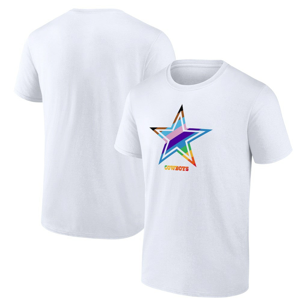 Dallas Cowboys Logo Pride T-Shirt - White online