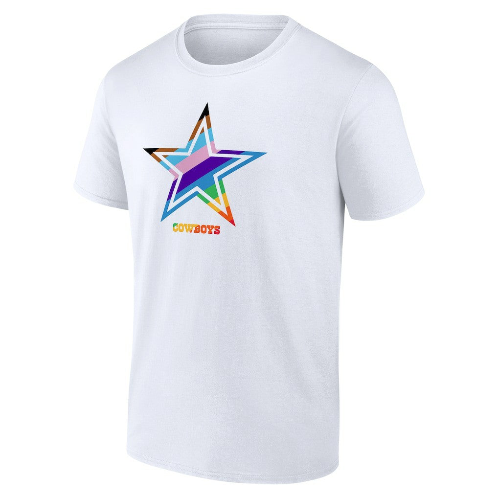 Dallas Cowboys Logo Pride T-Shirt - White online