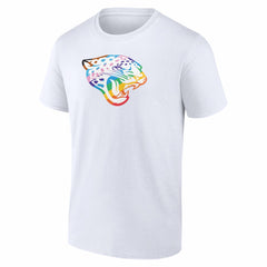 Jacksonville Jaguars Logo Pride T-Shirt - White cheap