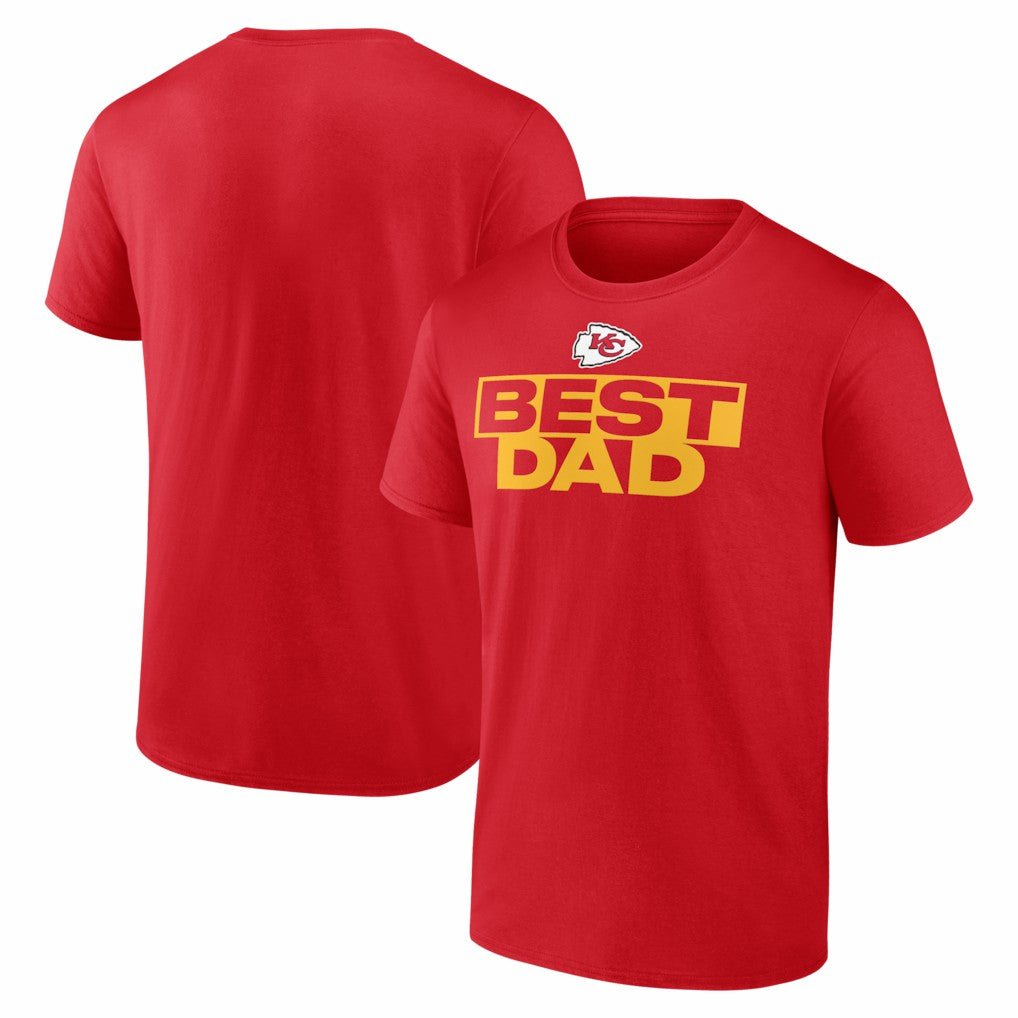 Kansas City Chiefs Greatest Dad T-Shirt - Red online