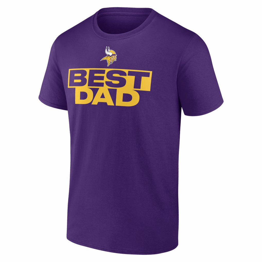 Minnesota Vikings Greatest Dad T-Shirt - Purple discount