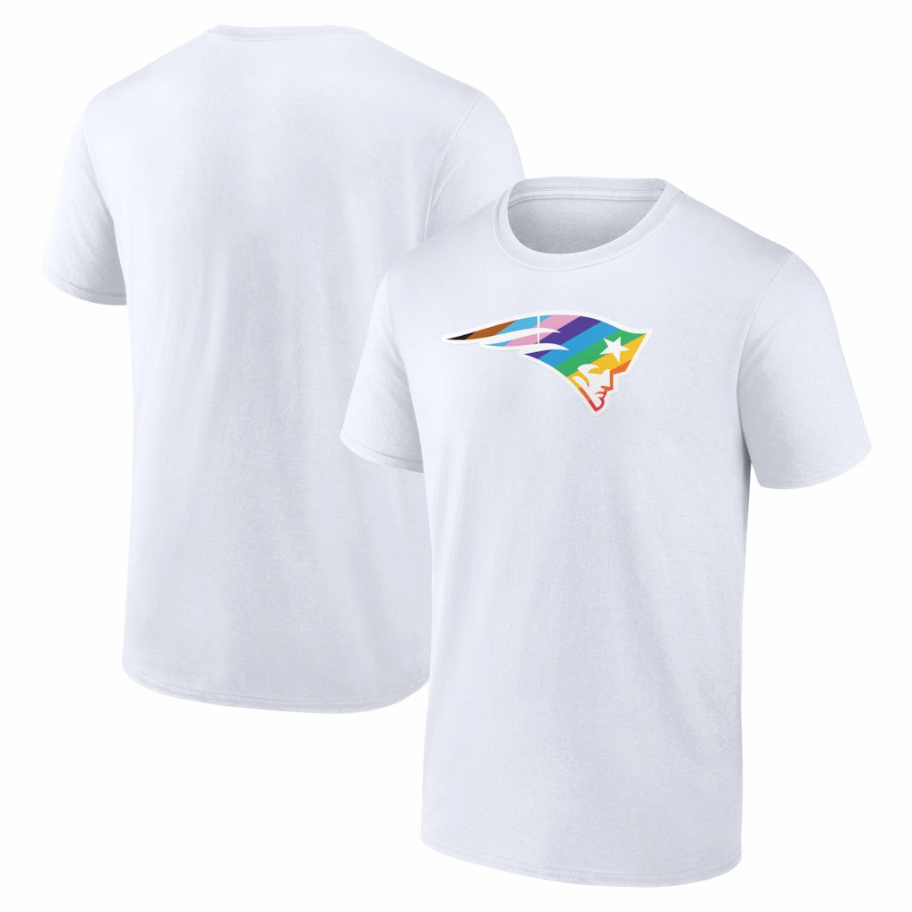 New England Patriots Logo Pride T-Shirt - White online