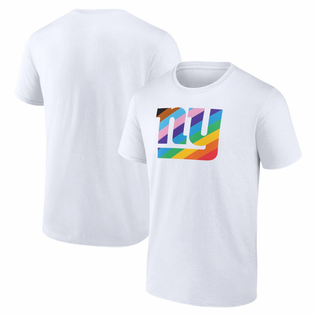 New York Giants Logo Pride T-Shirt - White cheap