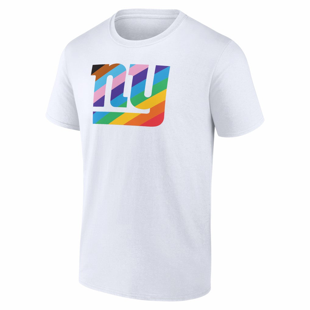 New York Giants Logo Pride T-Shirt - White cheap