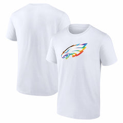 Philadelphia Eagles Logo Pride T-Shirt - White online